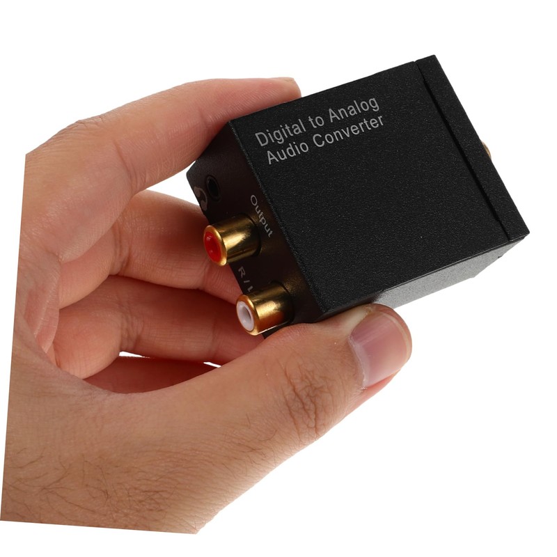 OSALADI Digital to Analog Audio Converter 3.5mm Optical to Analog