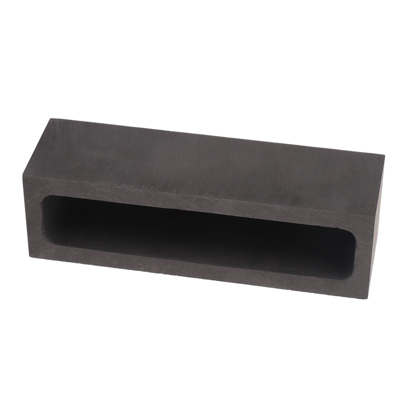 Graphite Ingot Mold Rectangular High Thermal Stability Metal Graphite Crucible