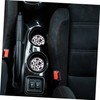 Ciieeo 2pcs Non Slip Car Cup Coasters Cow Print Mats