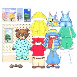 (Precut) - Story Time Felts Dress Me Weather Bear Precut (Small precut Cover)