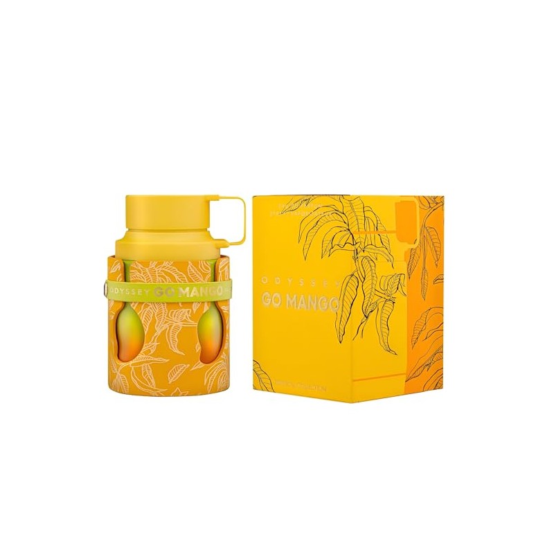 Armaf Odyssey Go Mango Tropical Collection – Fruity, Woody, Amber,