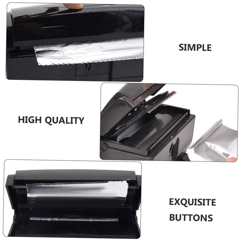 BIUDECO Ergonomic Tin Foil Cutter Machine Auto Storage Box for