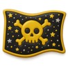 Pirate Flag Cookie Cutter - 4x3.38 Inches, Perfect for Nautical
