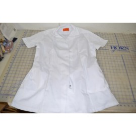 Unbranded *sz 20 womens top blouse tunic hospital scrub button front poly cotton blend