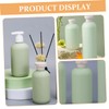 minkissy Travel-friendly Pack Avocado Shower Gel Bottles Ml Refillable Dispensers