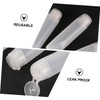 Healeved 20pcs Squeeze Bottles Leak Tube Containers for Liquid Soap