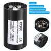 PATIKIL Motor Start Capacitor, 2 Pack 189-227uF/Mfd 125V 50/60Hz CD60