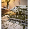 furn. Frida Duvet Cover Set - Single - Moss