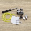 EMSea Set with 8Pcs Chainsaw Carburetor Kit 574719402 545072601 Compatible