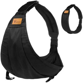 IBOPUXIU Baby Sling Toddler Carrier Side Adjustable Shoulder Baby Carrier, Ergonomic Hip Carrier, Children's Carrier for Newborns up to 3-36 Months (Black)