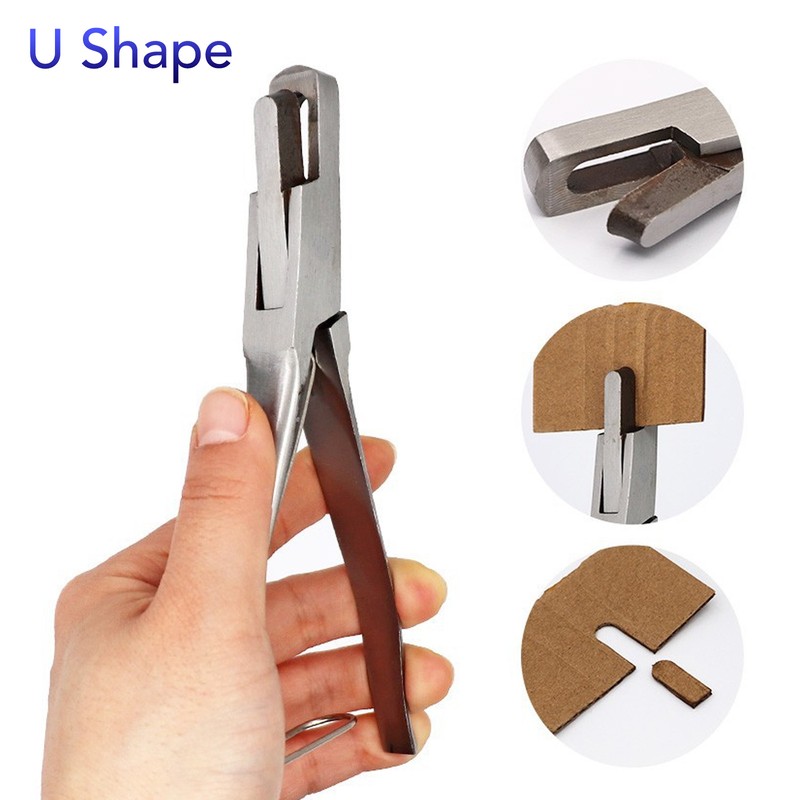 Pig Ear Tag Plier Stainless Steel Animal Ear Notcher with