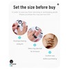 DEERLET Smart Ring Sizing Kit - Ring Size Measurement Mold