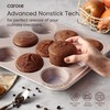 CAROTE 9-Piece Nonstick Stackable Baking Pans Set - Bakeware Sets