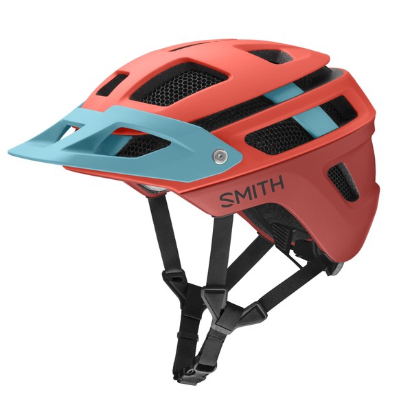 SMITH Forefront 2 MTB Cycle Helmet – Adult Mountain Bike Helmet with MIPS Technology – Lightweight Impact Protection for Men & Women – Adjustable Visor – Matte Poppy/Terra/Storm, Medium