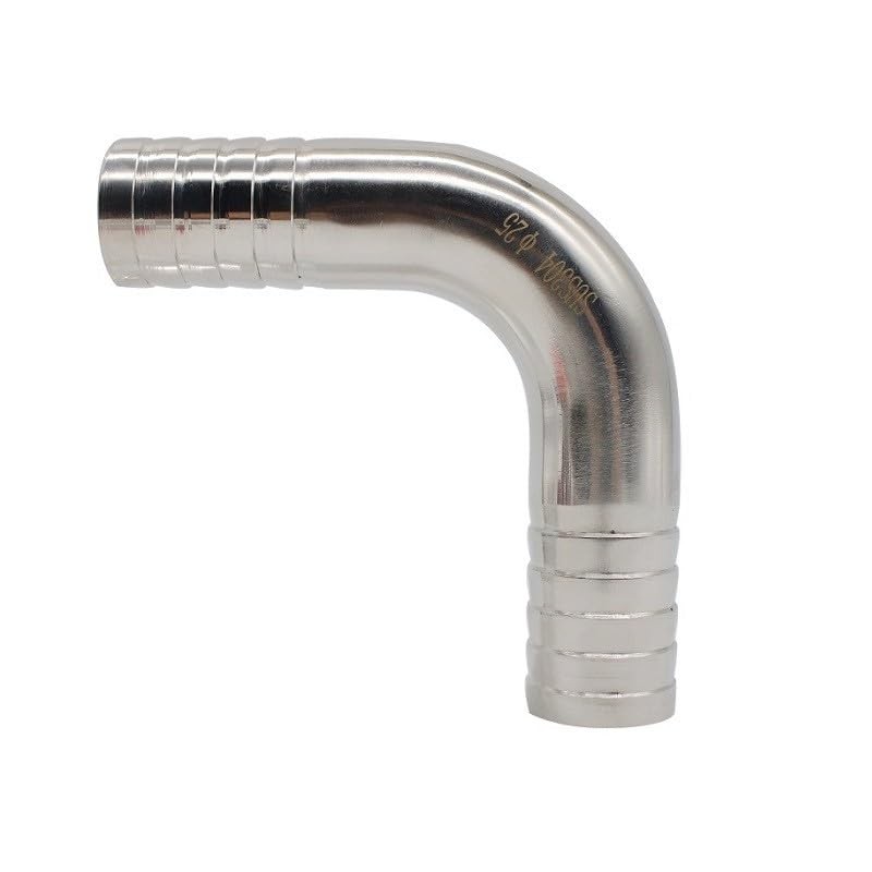 Yoebor Stainless Steel 304 Sanitary Hose Barb 90 Degree Elbow