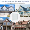 16" X 16" Gable Vent Aluminum Gable Vents for Houses