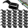 Datanly 50 Pack Trailer Wire Clips, Steel for Anti Corrosion