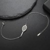 UNIFT Tennis Racket Bracelet for Women Men Stainless Steel Fashion