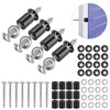 HanTof 43 Set (172Pcs) Pegboard Mounting spacers and Screws Kit,