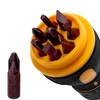 Gasea 9 in 1 Magnetic Ratchet Screwdriver Set, Mini Stubby
