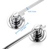 JiePai Suction Cup Towel Bar 16 Inch,Removable Vacuum Suction Towel