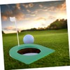 WOONEKY Refine Your Game 3pcs Golf Putting Cup Flag Set
