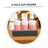 KOMBIUDA 2 x Drink Holder with Holes Fixed Cup Holder