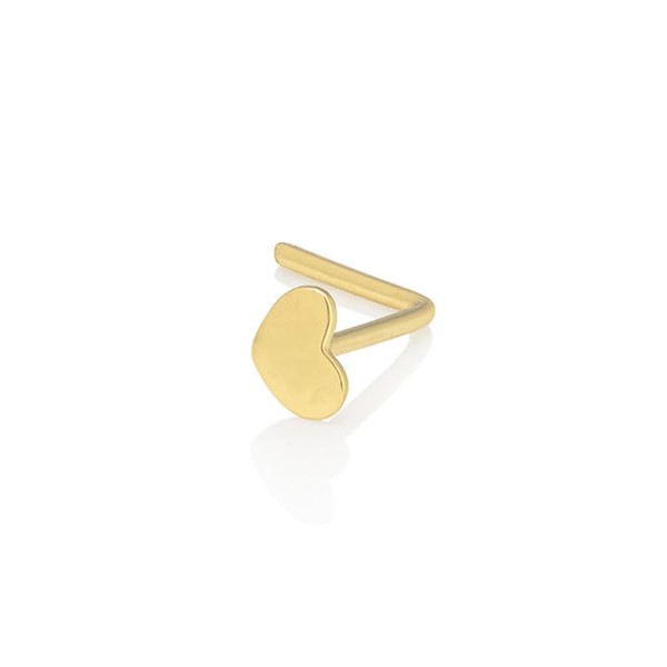 Mia Gioielli - Nose jewellery, nose studs piercing 18ct gold