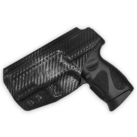 IWB Full Cover Tuckable Holster - Inside The Waistband Holster - fits Taurus G2C (Carbon Fiber, Right)
