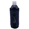 Blank Neoprene Water Bottle Coolie (6 Pack, Navy)