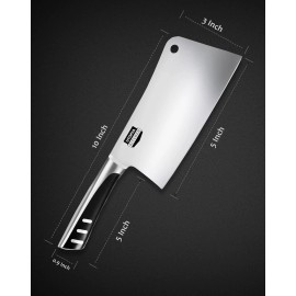 UTOPIA Butcher Knife Stainless Steel Meat Cleaver 5- 9" Professional Chef Kitchen Knife - 5 in