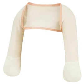 ScratchSleeves | Stay-on Scratch Mitts for Itchy Babies | Cream/Cappuccino | 6-9m