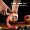 KEEMAKE Kitchen Utility Knife, 5 Inch Chef Knife, 67-Layer Damascus