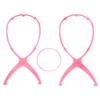SheaSculpt Portable Wig Holder Foldable Wig Stand Wig Holder Convenient