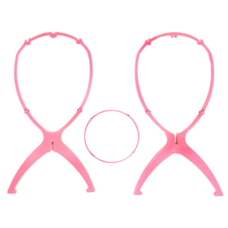 SheaSculpt Portable Wig Holder Foldable Wig Stand Wig Holder Convenient