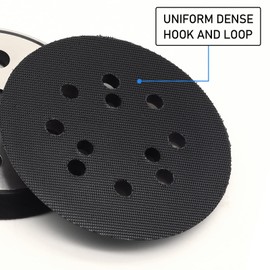 5 Inch Sander Pad Replacement, 2 Pack 5 Inch bakcing pad for DeWalt Orbital Sander D26451,D26453,DW4388,DW421,Compatible with Porter Cable 382 Orbital Sander