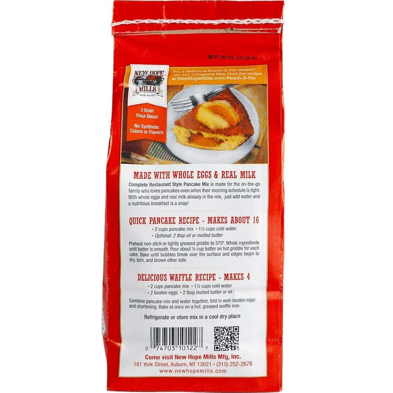 Complete Buttermilk Pancake Mix by New Hope Mills, Fluffy, Delicious