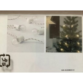 IKEA STRALA LED string light w/ 12 lights, battery operated, gift box 304.408.99