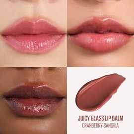 Kaja Juicy Glass Lip Balm | Plumping Lip Gloss Hydrating Lip Balm, Korean Beauty Tinted Lip Care, Moisturizing Lip Products, Nourishing Lip Moisturizer, Radiant Glow | Cranberry Sangria, 0.15 oz