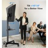 AX WABER Mobile TV Stand for 23-60 Inch LCD LED