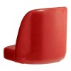 LANCASTER SEATING 19 in WIDE RED VINYL BARSTOOL REPLACEMENT BUCKET