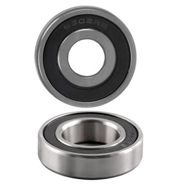 BIZHALA N127530 6302-2RS Groove Ball Bearing Fits for DeWalt DW708, DW716, DW717, DW718, DWS780 Miter Saw （4/Pack）