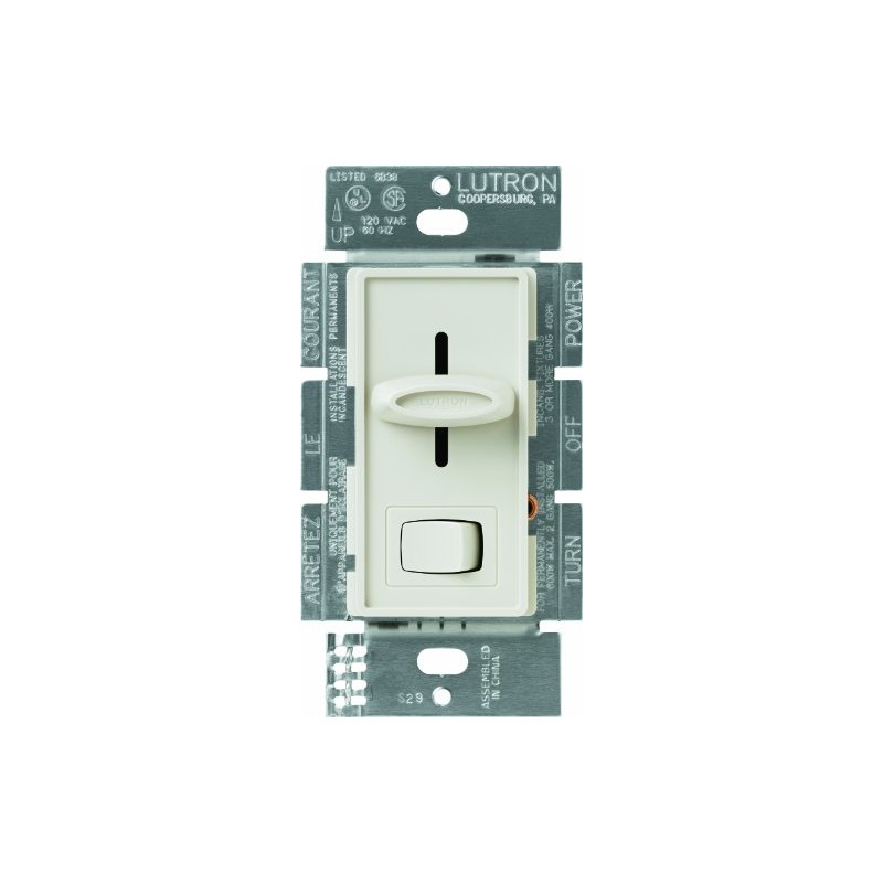 Lutron Skylark Dimmer Switch, Magnetic Low-Voltage 450-Watt/600 VA, Single-Pole/3-Way, SLV-603P-LA,