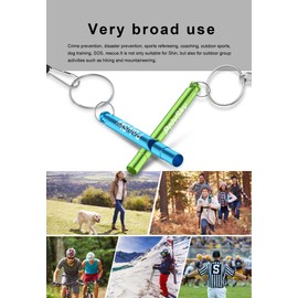Whistle Whistle Disaster Relief Lanyard Outdoor School Gym Camping Hiking Survival Coach Referee Equipment Lifeguard (Blue+Green+Pink+Gray+Orange)