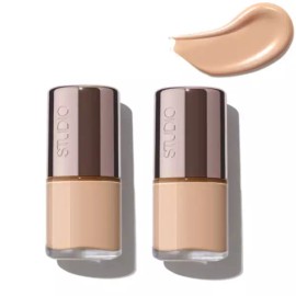 The Saem 더샘 스튜디오 광채 파운데이션 미니 쿨 21호 X2개 The Face Shop Studio Glow Foundation Mini Cool 21 X2