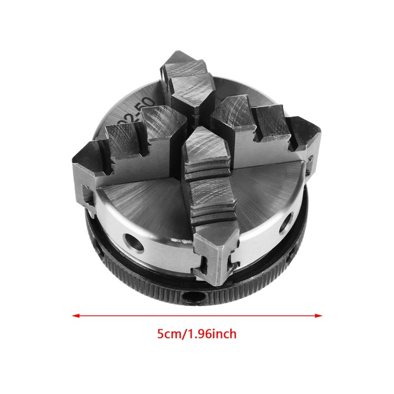 ZJchao Expanding Collet Lathe Chuck 3/4-16 Tpi Wood Turning, 4-Jaw