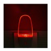 0.5W Plug in Light Sensor LED Red Night Light for