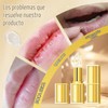 Bymolia Color Changing Lipstick, Transparente Transferproof Gold Crystal Color Changing