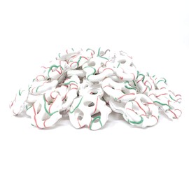 Candy Retailer Christmas Drizzled Yogurt Coated Pretzels 1 Lb