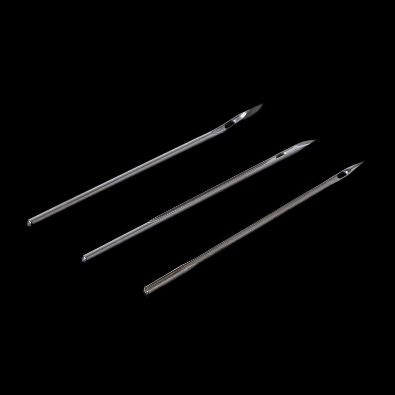 HLLR 3Pcs Stainless Steel Sewing Needles For Speedy Stitcher Sewing